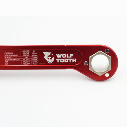 Pack Wrench and Inserts Kit - Ultralight BB Wrench and 1-Inch Hex Inserts