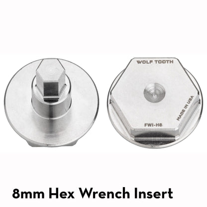 Pack Wrench and Inserts Kit - Ultralight BB Wrench and 1-Inch Hex Inserts