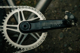 Direct Mount Chainrings for SRAM 8-Bolt Gravel / Road Cranks - Raw Silver