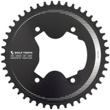 Aero 110 BCD Asymmetric 4-Bolt Chainrings for Shimano GRX 800 Cranks