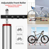 Foldable Adjustable Bike Rollers with Resistance for Indoor Exercise