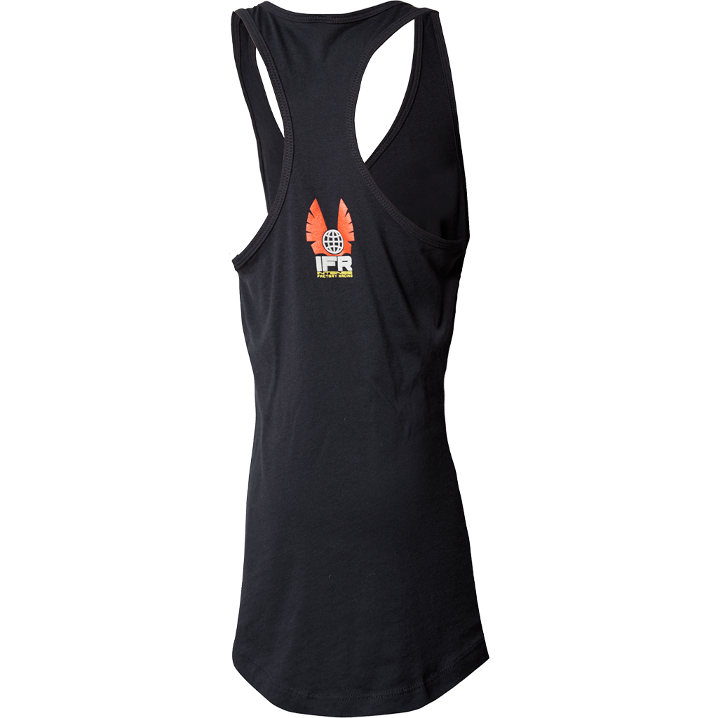 Women's INTENSE Factory Racing Black Tank - LG & XL