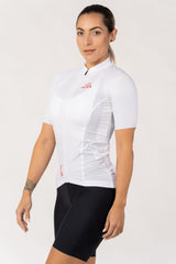 Women's DNA White Elite Cycling Jersey