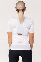 Women's DNA White Elite Cycling Jersey