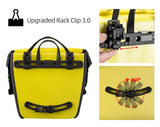 ROCKBROS Front Roller Panniers Bag Sturdy with Handle Shoulder Strap 1 Pair