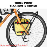 ROCKBROS Front Roller Panniers Bag Sturdy with Handle Shoulder Strap 1 Pair