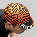 ROCKBROS Cycling Cap Sun Visor Ployester Breathable Rainbow Hat for Men Women