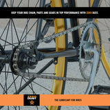 ZeroDust Chain Lube (120 ml - dosage for more than 2 bikes and for home)