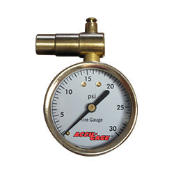 Accu-Gage Presta Valve Dial Gauge - 30psi