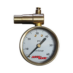 Accu-Gage Presta Valve Dial Gauge - 60psi