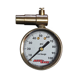 Accu-Gage Presta Valve Dial Gauge - 100psi