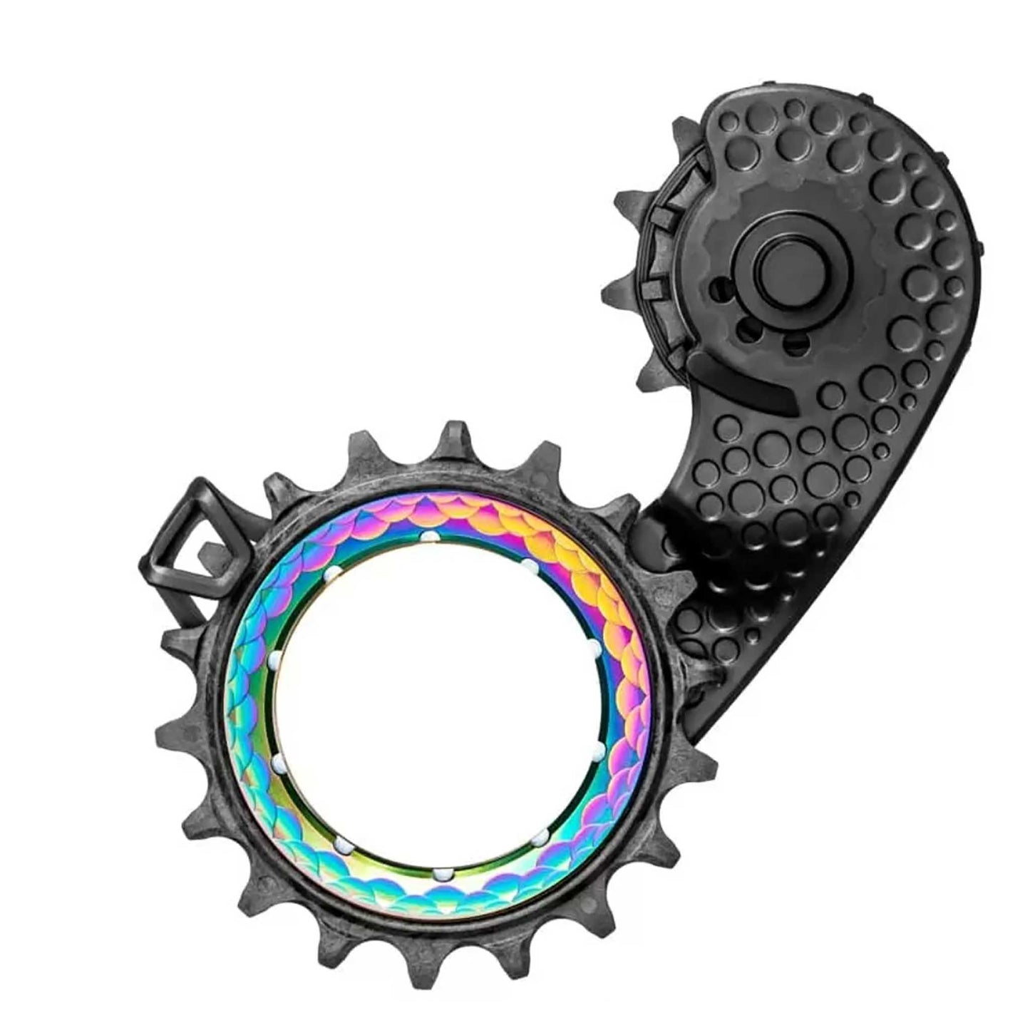 Absolute Black Carbon-Ceramic Hollow Cage Shimano Rainbow