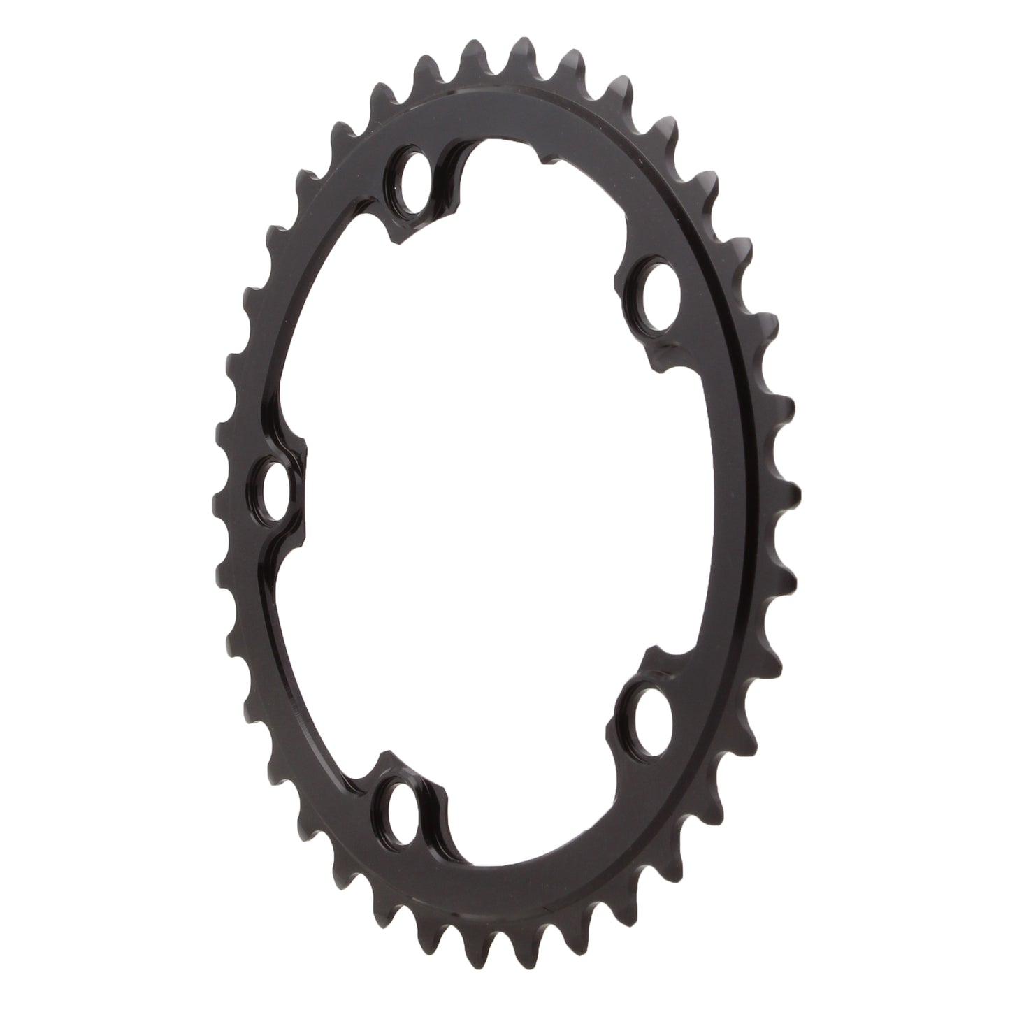 absoluteBLACK Premium Round 110 BCD Road Inner Chainring - 36t 110 BCD 5-Bolt For 52/36 Combination BLK