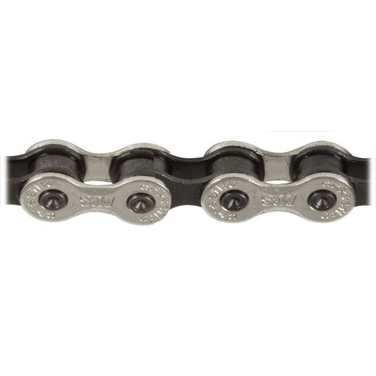 ACS Crossfire Chain - Single Speed 1/2" x 1/8" 106 Links Silver