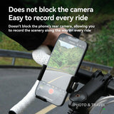 Aluminum Anti-Shake Cell Bike Phone Holder, Motorcycle Phone Mount for 2.56–3.74"