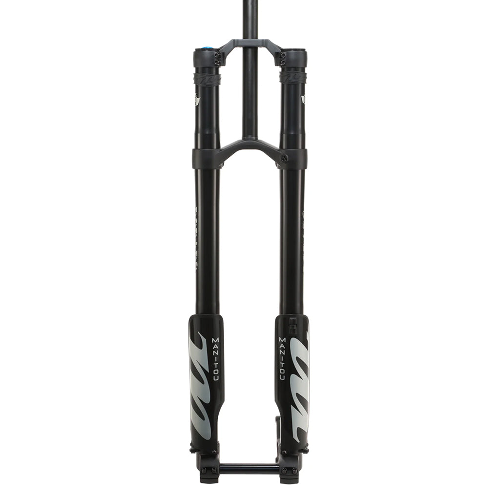 Manitou Dorado Comp Suspension Fork - 27.5" 203 mm 20 x 110 mm 47 mm Offset Straight Steerer BLK Gen 2