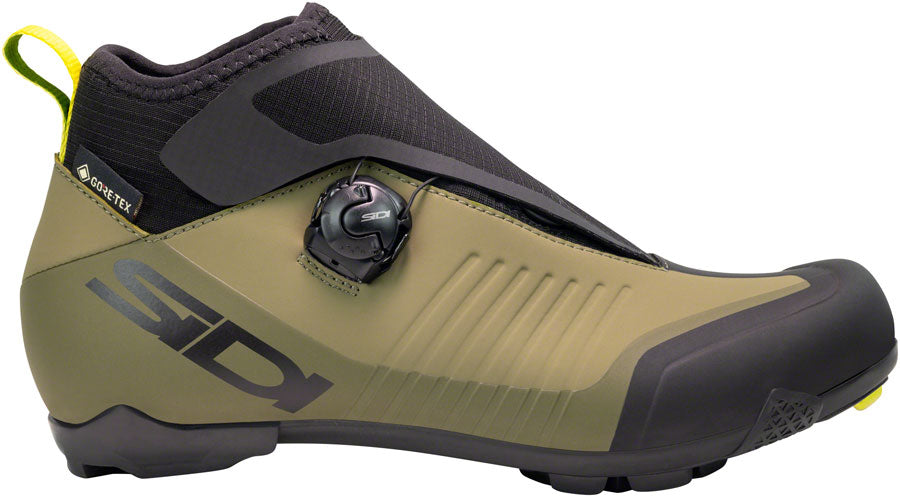 SIDI Hiemx Cycling Boot - Black/Green Olive 42  Millennium Fit