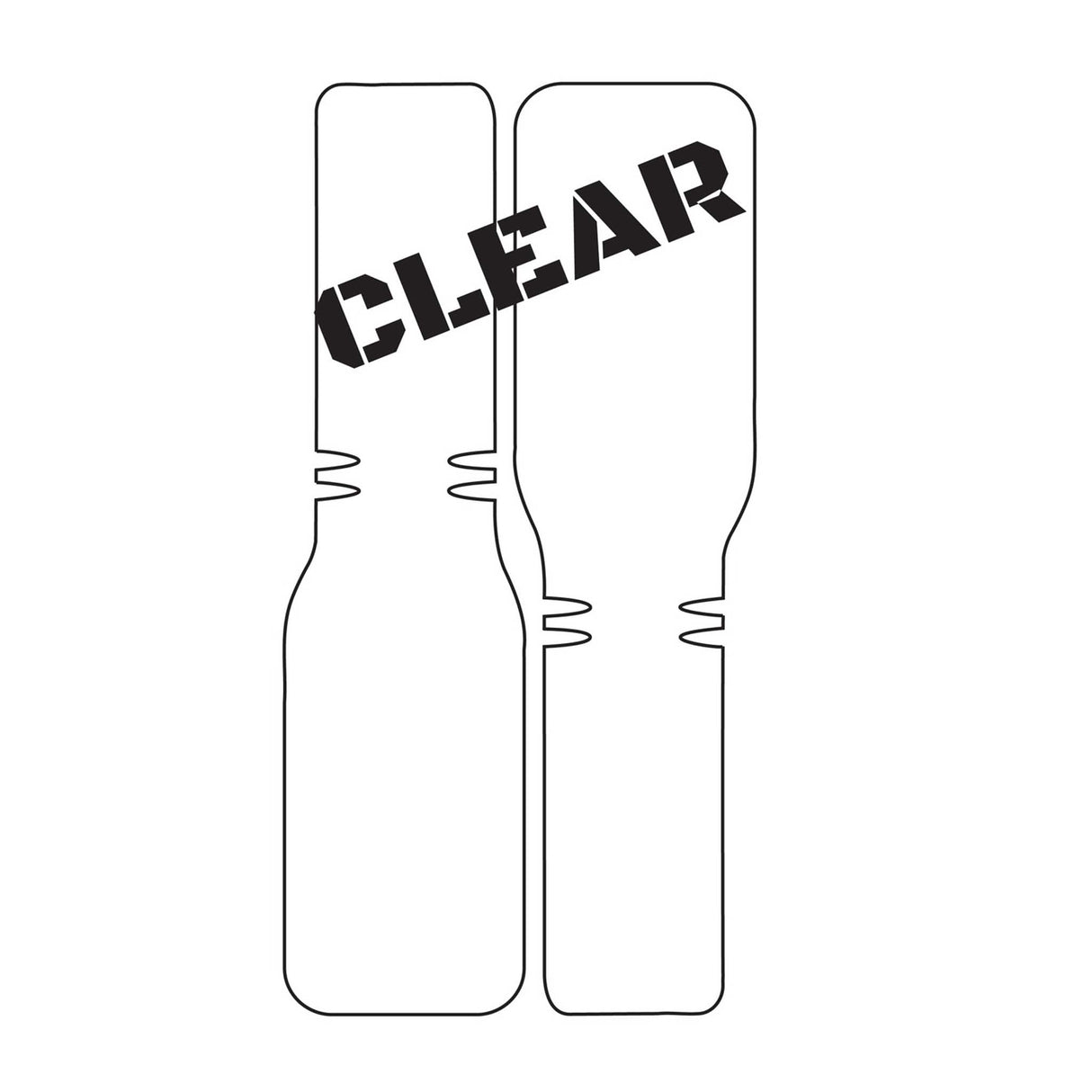 Bar Shield Handlebar Protector, Clear, 1 Kit  NLA