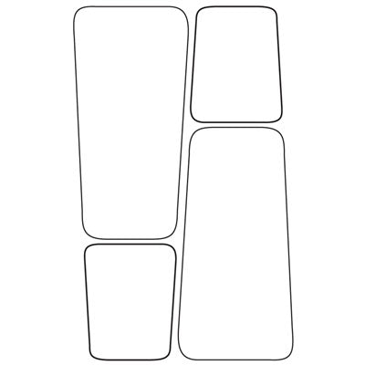 Lite Shield Chainstay Shield Kit, Clear  NLA