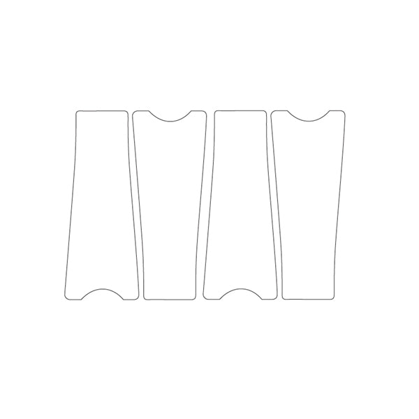 Crank Shield Crank Protector, Shim, Clear, 2 Sets  NLA