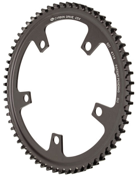 Gates Carbon Drive Belt Drive CDX Front Sprocket 130BCD 60t Di2