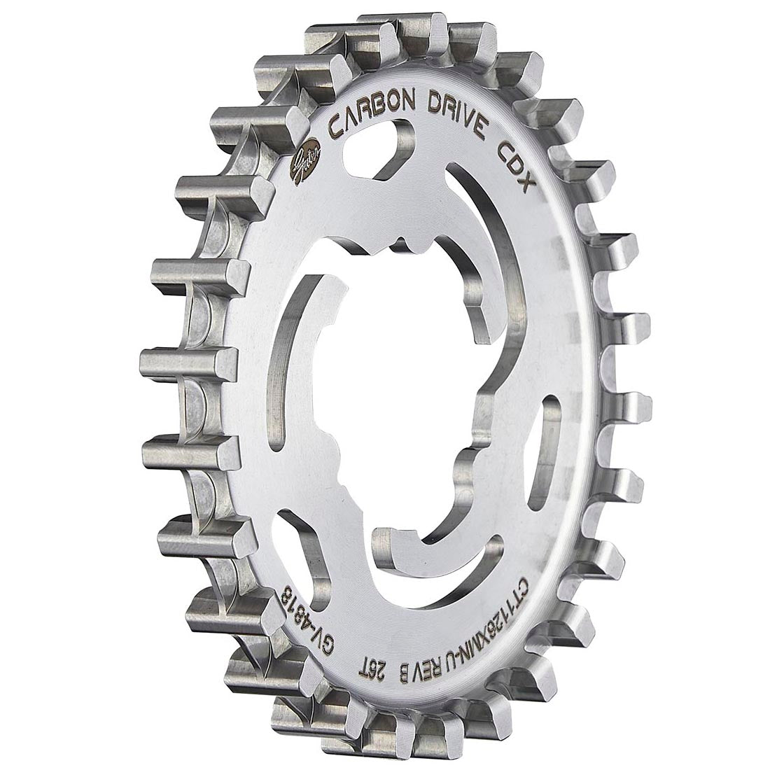 Belt Drive CDX Rear Cog, SureFit 3-Lobe Unified, 26t