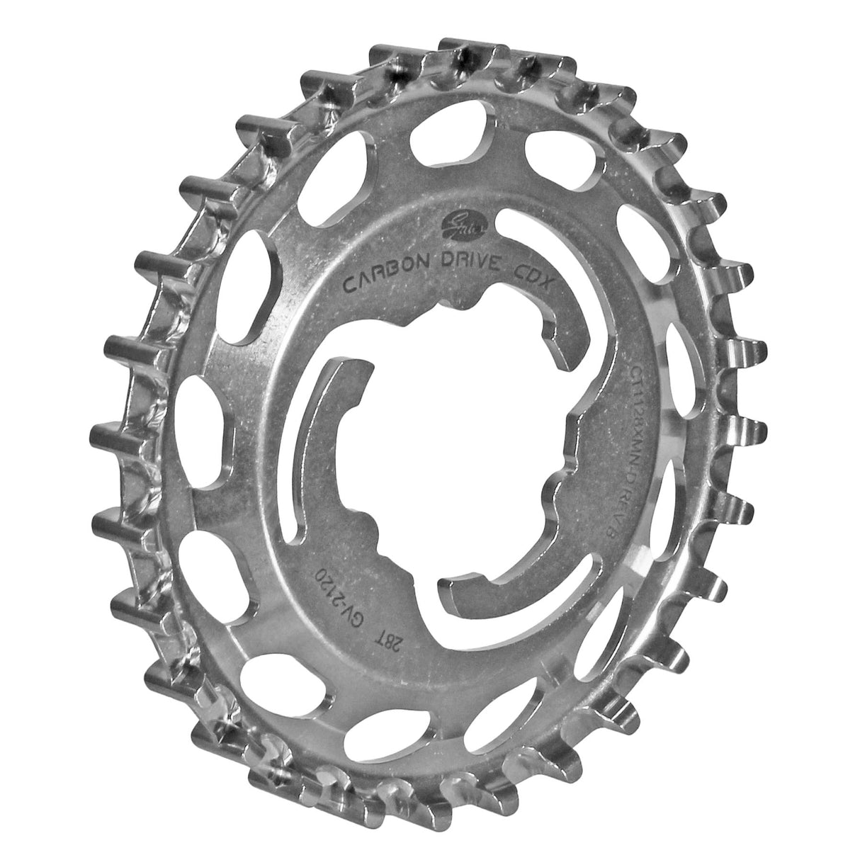 Belt Drive CDX Rear Cog, SureFit 3-Lobe Di2, 28t