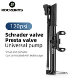BG-1047 Mini Bike Pump 120 PSI