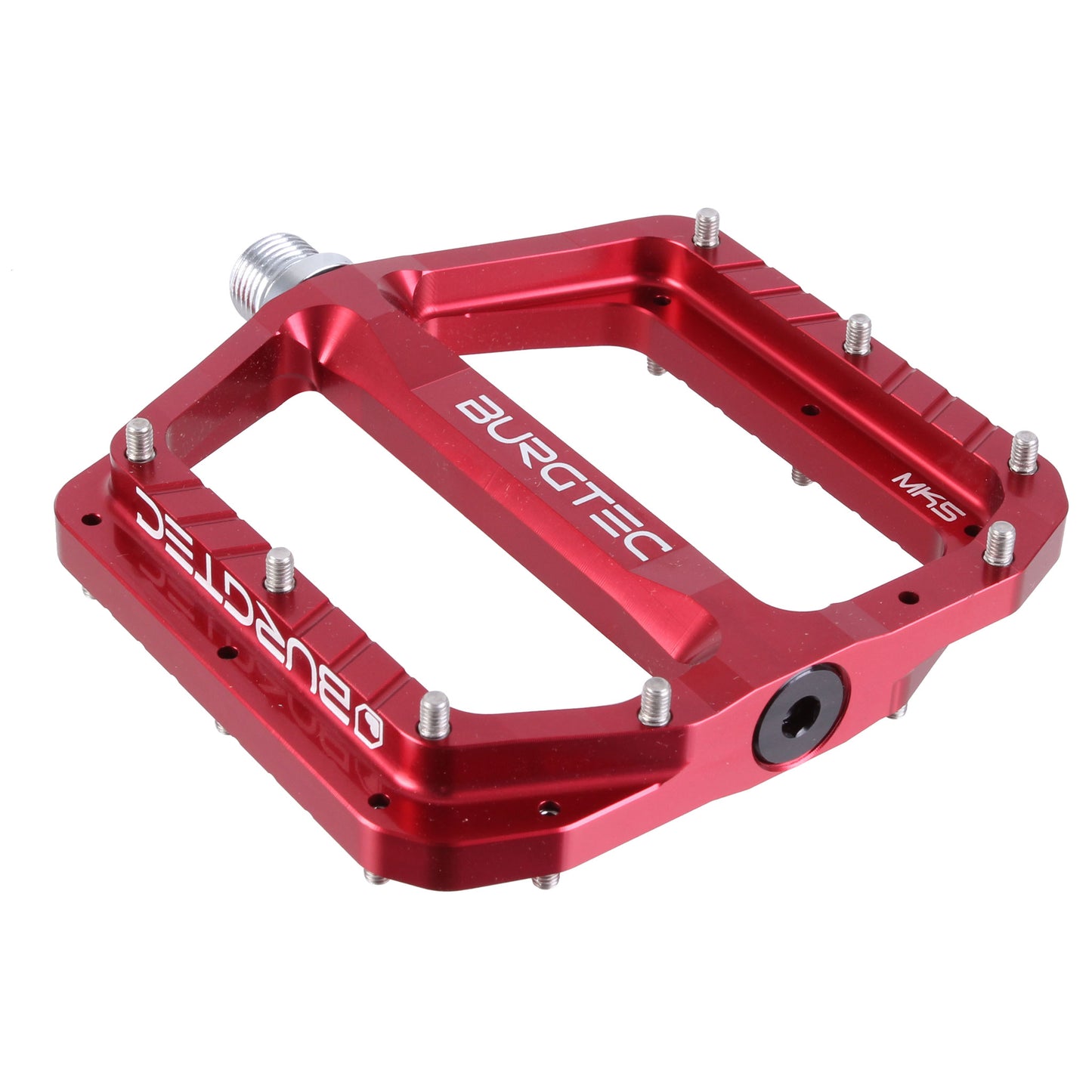 Burgtec Penthouse MK5 Pedals CrMo Red