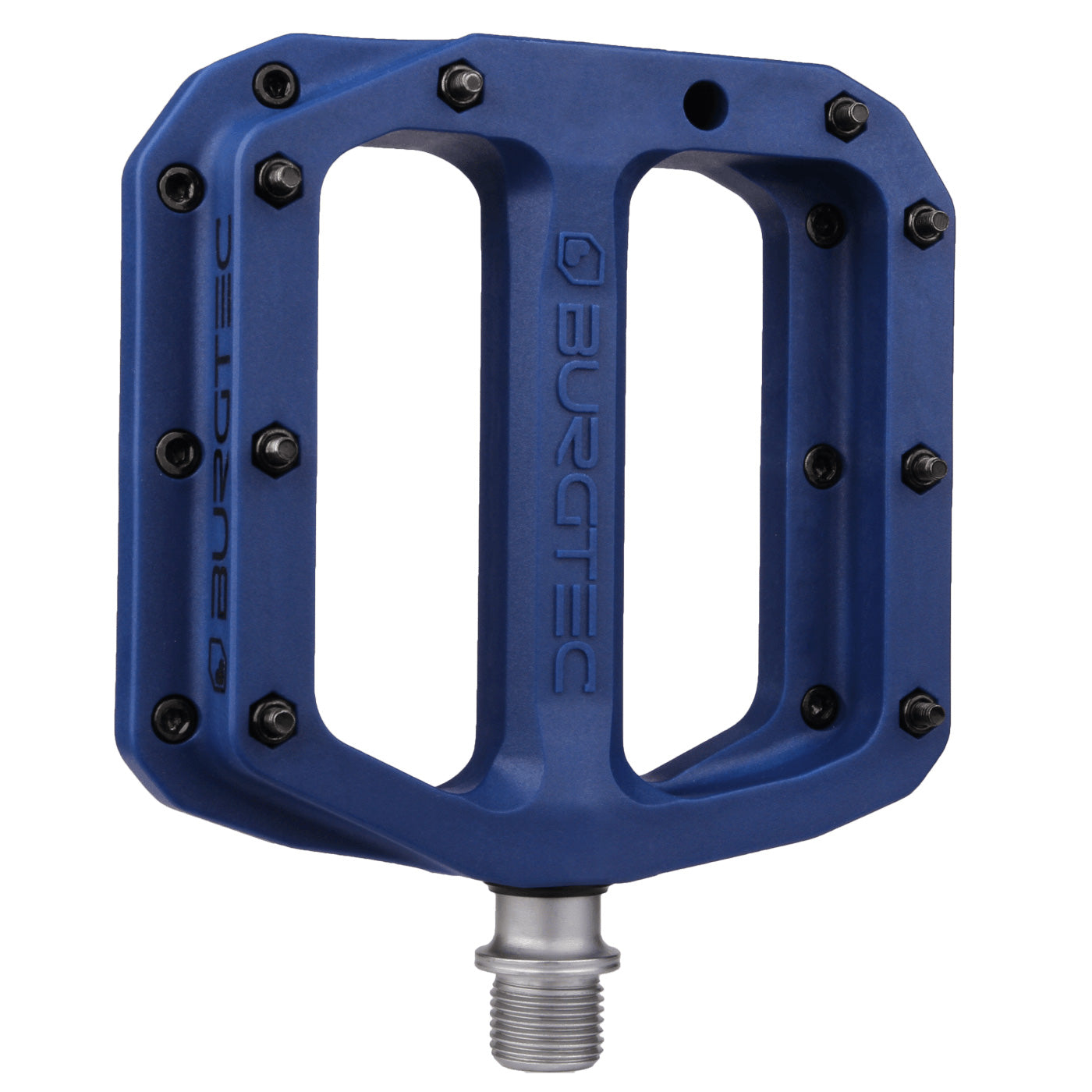 Burgtec MK4 Composite Flat Pedals Deep Blue