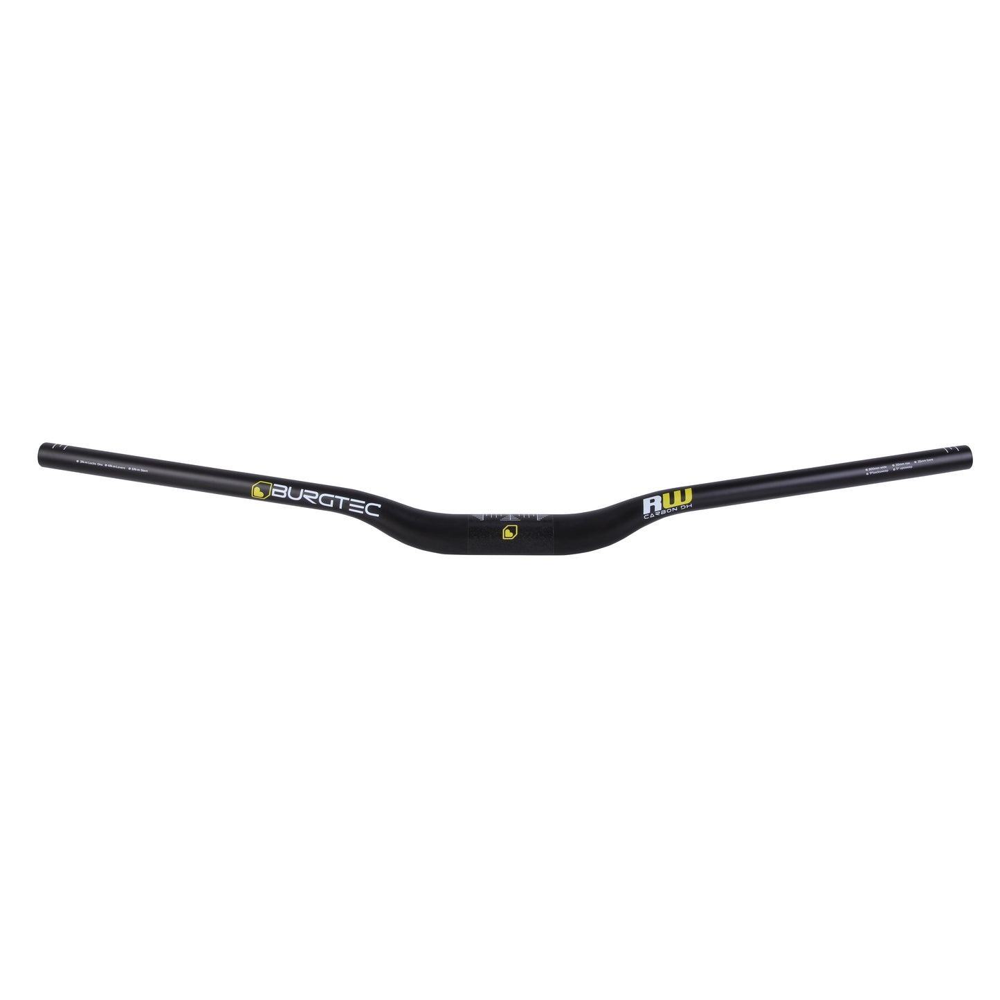 Burgtec Ride Wide Carbon DH Riser Bar (35) 30/800mm UD Blac