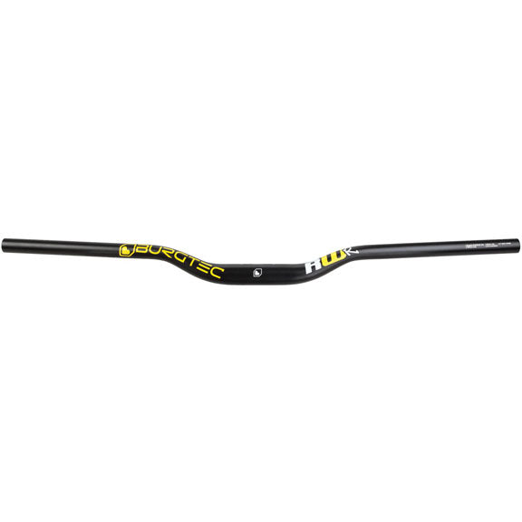 Burgtec Ride Wide Enduro Riser Bar (35.0) 15mm/800mm Black