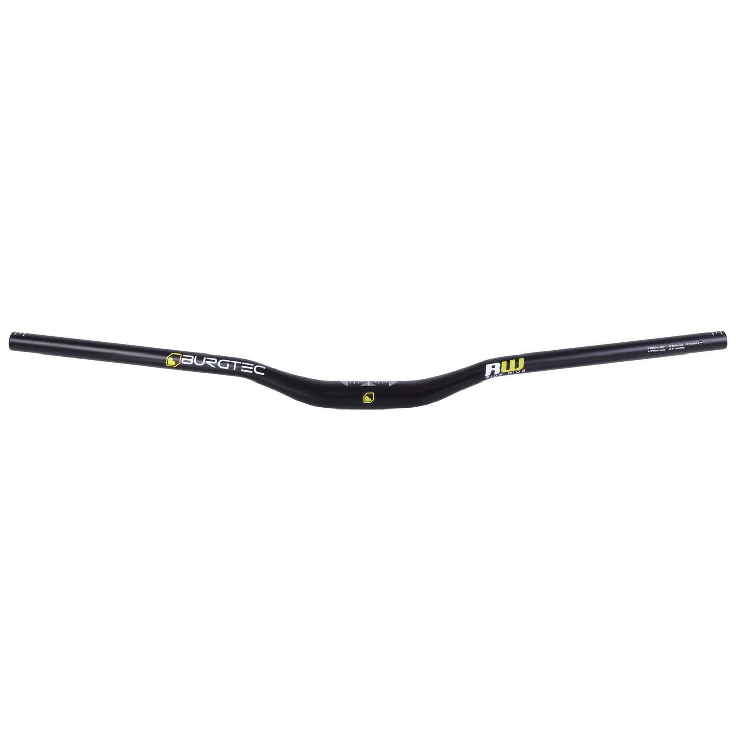 Burgtec Ride Wide Enduro Riser Bar (31.8) 30mm/800mm Black