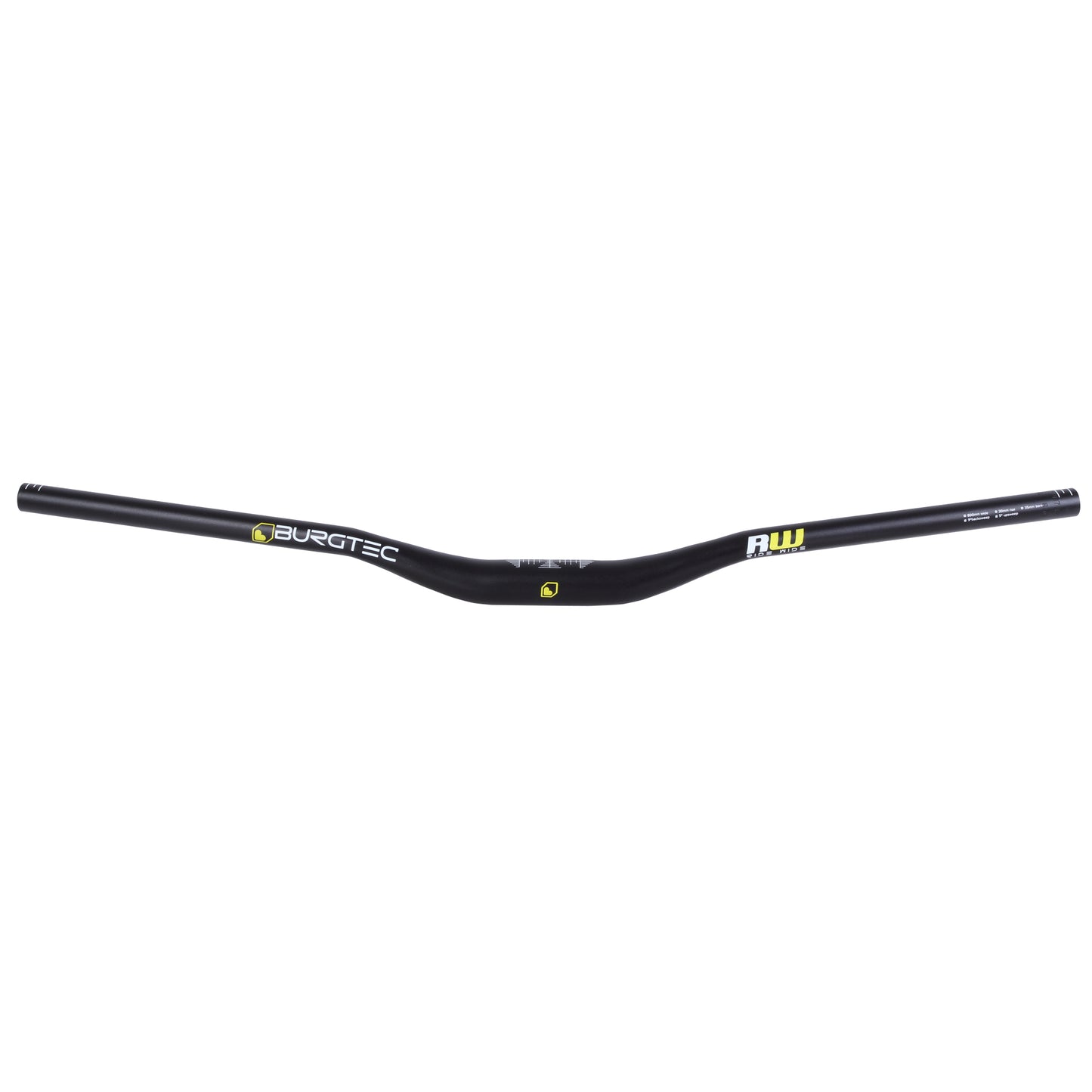 Burgtec Ride Wide Enduro Riser Bar (35) 30mm/800mm Black