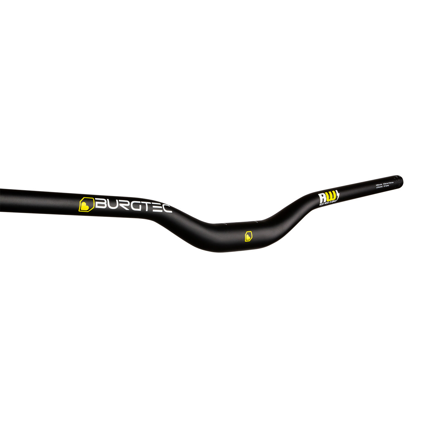 Burgtec Ride Wide E-Bike Riser Bar (35.0) 35mm/800mm Black