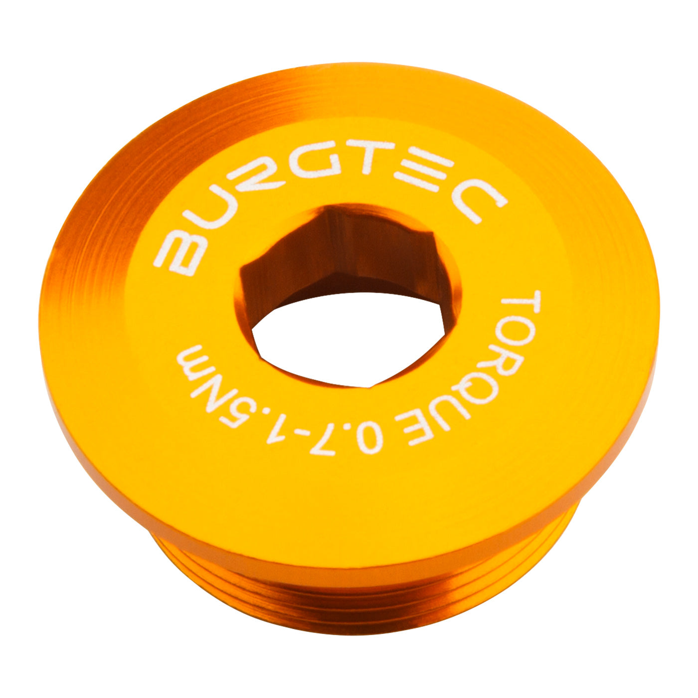 Burgtec Shimano Crank Bolt Iron Bro Orange