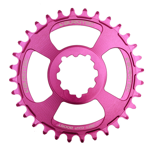 Burgtec GXP Boost 3mm Thick Thin Chainring 32T Purple Rain