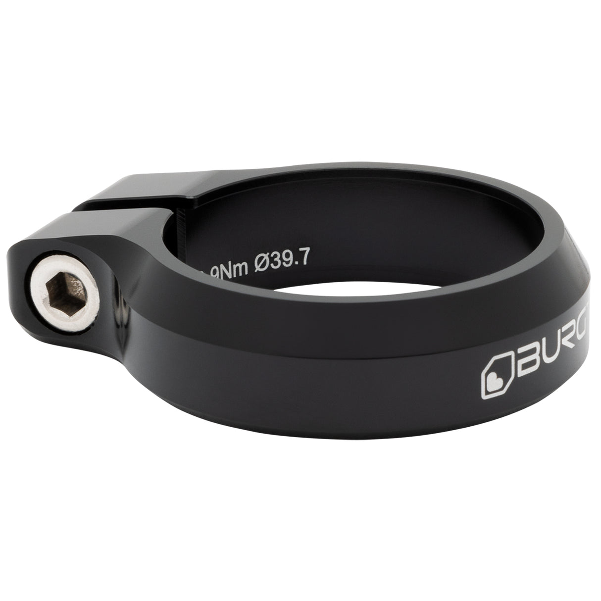 Burgtec Seat Clamp 39.7mm Burgtec Black