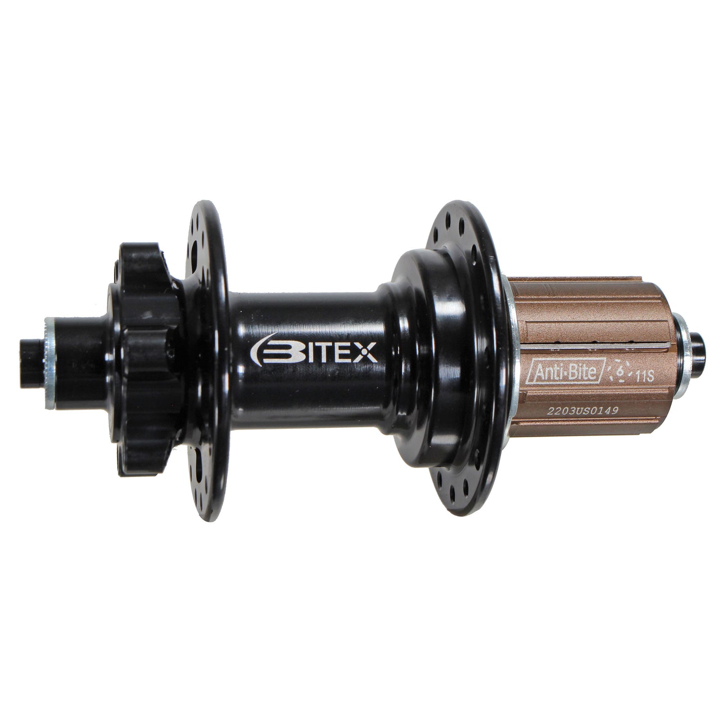 Bitex Hub Rear 6B Disc (MTR12) QRx135mm HG 32h Black