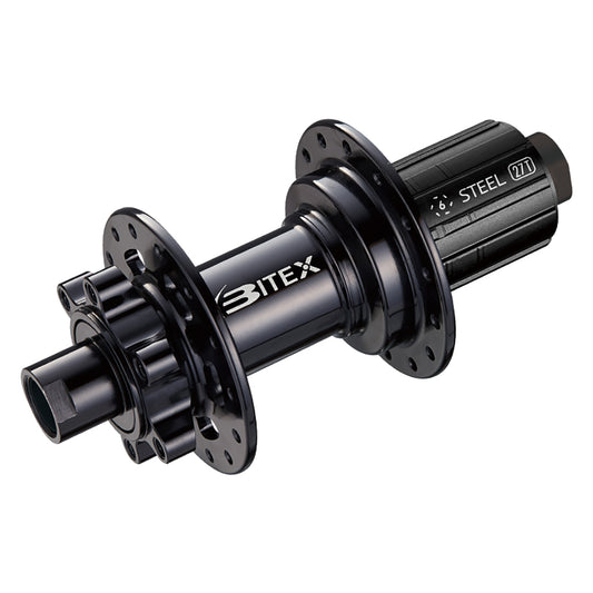 Bitex Hub Rear 6B Disc (MTR12E) 12x142mm TA XDR 32h Blck