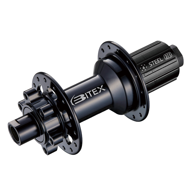 Bitex Hub Rear 6B Disc (BX214R) 12x148mm HG 32h Black