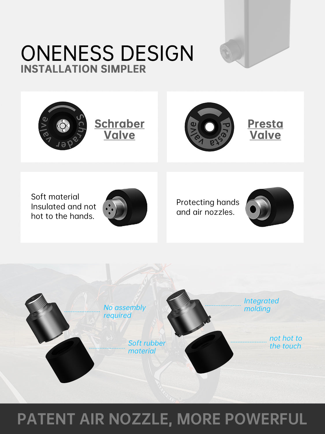 Nano 2.0 E Pump - Portable Electric Inflator