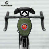 Multifunctional Cycling Tail Bag With Light