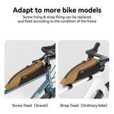 Qunature Bikepacking Frame Bag Top Tube Bag For Gravel Bike