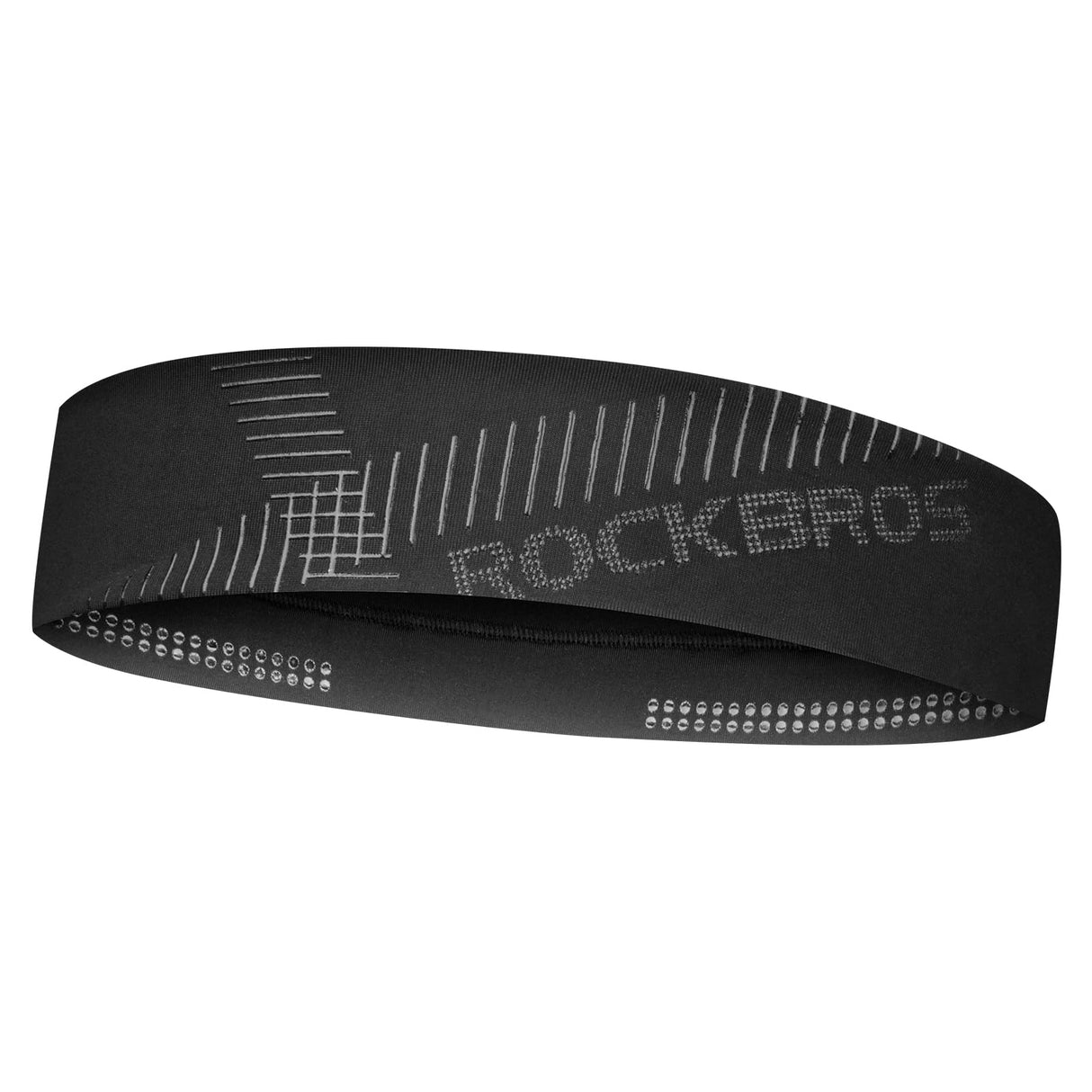 ROCKBROS Elastic Non-Slip Headband for Men Women Soft Sweatband for Running, Yoga Workouts