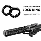 ROCKBROS Bike Handlebar Grips Double Lock-on Non-Slip Grips for MTB, BMX 22.2mm