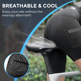 ROCKBROS Extra Soft Silicone Bike Seat Cushion – Anti-Slip, Breathable Cover