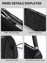ROCKBROS 1.5L Bike Handlebar Bag - Reflective Front Handlebar Bag for MTB  Road Bikes