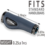ROCKBROS Bike Handle Grips Ergonomics Design Soft Gel Dual Lock