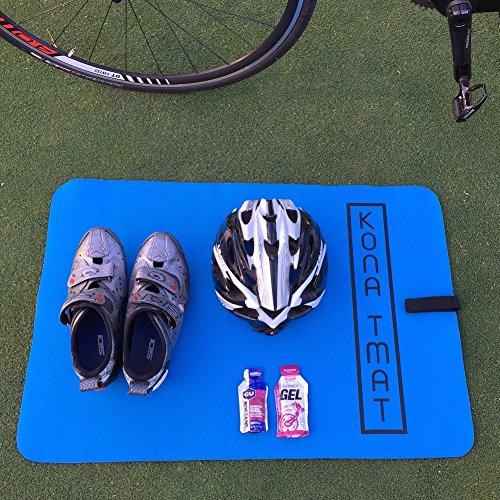 Kona T Mat - Triathlon Transition Mat, Neoprene